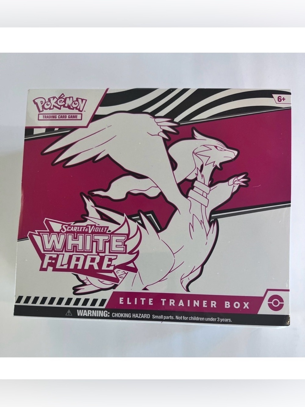 Pokemon Scarlet & Violet White Flare Elite Trainer Box New Never Opened